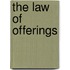 The Law Of Offerings