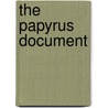The Papyrus Document door Michael Cole