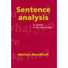 Sentence analysis by P.L. Koning