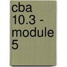 CBA 10.3 - module 5 door A.H.J. Kuipers