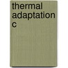 Thermal Adaptation C by Michael J. Angilletta