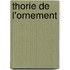 Thorie de L'Ornement