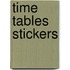 Time Tables Stickers
