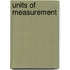 Units Of Measurement