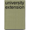 University Extension by Sir Michael Sadler