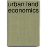 Urban Land Economics door Jack Jowsey