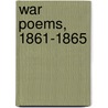 War Poems, 1861-1865 door Helen Pleasants McDaniel