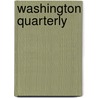 Washington Quarterly door Onbekend