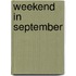 Weekend in September