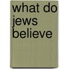 What Do Jews Believe door David S. Ariel