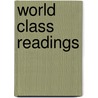 World Class Readings by Bruce Rogers