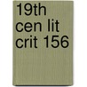 19th Cen Lit Crit 156 by Jessica Bomarito