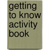 Getting to know activity book door Rommes