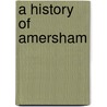 A History Of Amersham by Julian Hunt