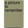 A Picture to Remember by Sarah Scott-Malden