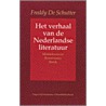 Verhaal van nederlandse literatuur