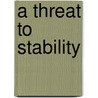 A Threat To Stability by Human Rights Watch