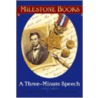 A Three-Minute Speech door Jennifer Armstrong
