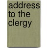 Address To The Clergy door John Ellis