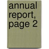 Annual Report, Page 2 door Service United States.