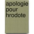 Apologie Pour Hrodote