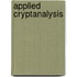Applied Cryptanalysis