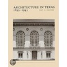Architecture In Texas door Jay C. Henry