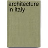 Architecture in Italy by Raffaele Cattaneo