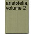 Aristotelia, Volume 2