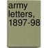 Army Letters, 1897-98