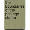 The boundaries of the postage stamp