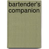 Bartender's Companion by Robert Plotkin