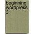 Beginning Wordpress 3