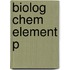 Biolog Chem Element P