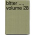 Bltter ..., Volume 28