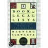 Book Of Legal Lists P door Schwartz
