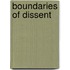 Boundaries of Dissent