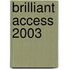 Brilliant Access 2003 door Steve Johnson