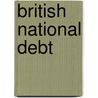 British National Debt door Onbekend