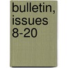 Bulletin, Issues 8-20 door Health North Carolina.