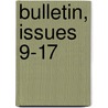 Bulletin, Issues 9-17 door Service United States.