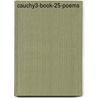 Cauchy3-Book-25-Poems door Cheung Shun Sang