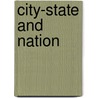 City-State and Nation door Roger Ward