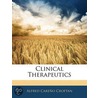 Clinical Therapeutics by Alfred Careno Croftan