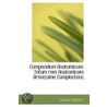 Compendium Anatomicum door Lorenz Heister