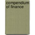 Compendium Of Finance