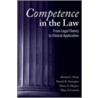 Competence In The Law by Pamela R. Champine