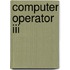 Computer Operator Iii