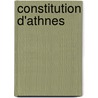 Constitution D'Athnes by E. Bourguet