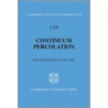 Continuum Percolation by Ronald Meester